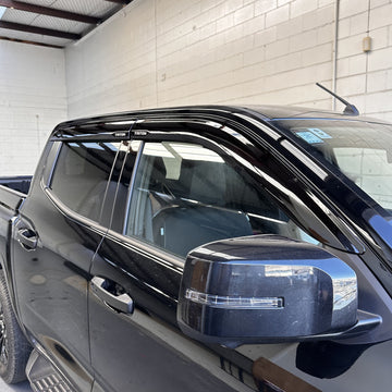 DOOR VISORS/ WINDOW MONSOONS Weather Shields Mitsubishi Triton 2024+