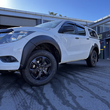 Fender Flare Mazda BT-50 2012-2020 OEM Style 6-Inch Matte Black