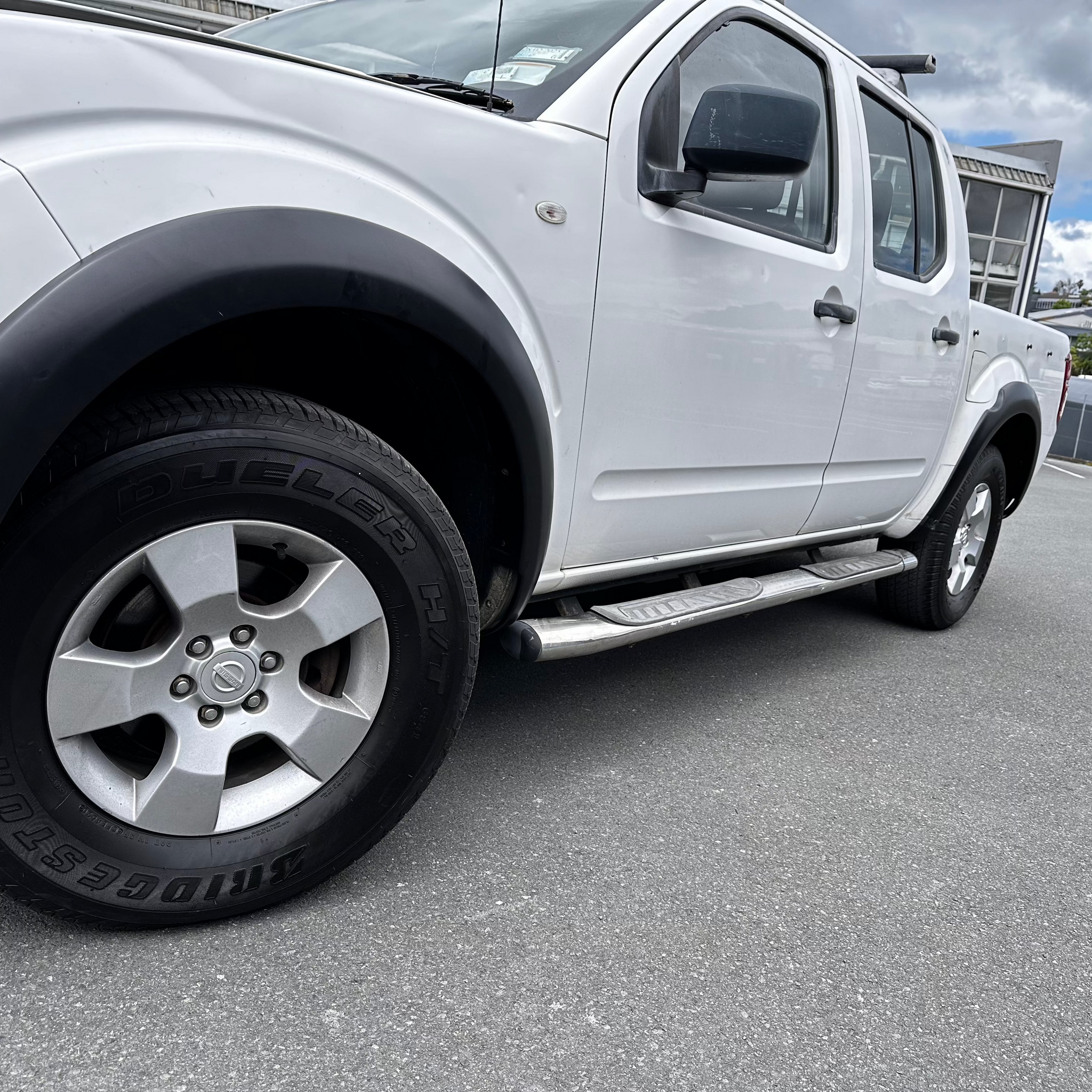 Fender Flare Nissan Navara D40 2005-2015 Smooth Style Matte Black Thai model