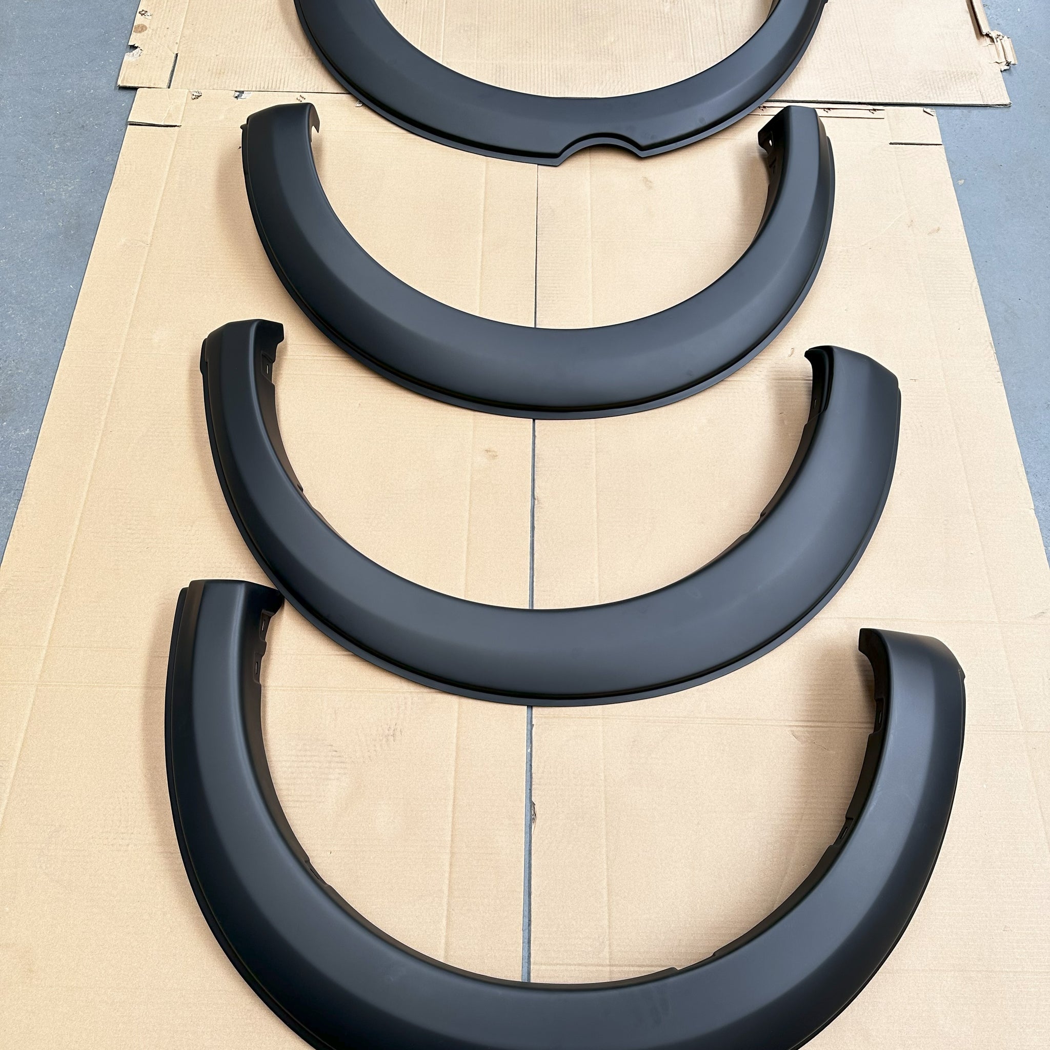 Fender Flare Mitsubishi Triton 2015-2018 Matte Black