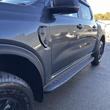 Side Step Running Board OEM Style Ford Ranger 2022+ Double Cab All Black