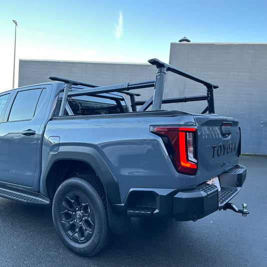 High Heavy Duty Load Bars and Ruggedized Manual Roller Shutter for Toyota Hilux Travo 2026 Double Cab