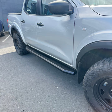 Side Step Running Board Offroad Steel Navara 2015-2025 Double/Super Cab