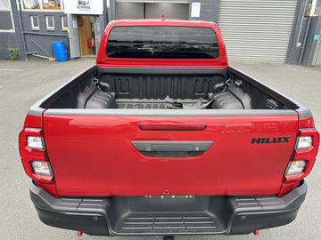 Bedside Rail Covers-3 Piece Set Toyota Hilux 2021-2025 SR/SR5 Double Cab Textured Black