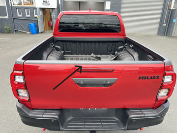 Tailgate Cover Toyota Hilux 2021-2025 SR/SR5 Textured Black
