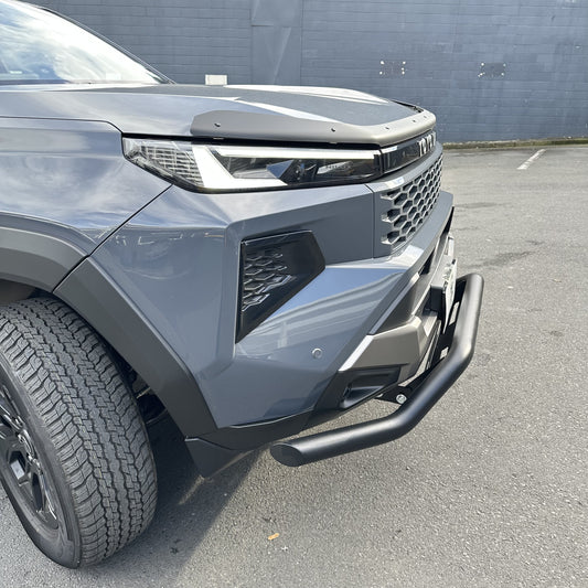 Stainless Steel Nudge bar Toyota Hilux 2026 Black Q1