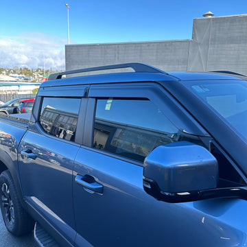 DOOR VISORS/ WINDOW MONSOONS Weather Shields BYD Shark 6
