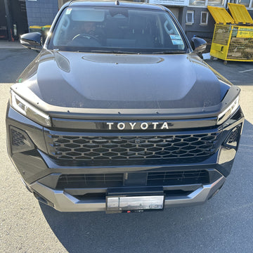 Bonnet Guard Protector Stone Guard Matte Black Toyota Hilux 2026