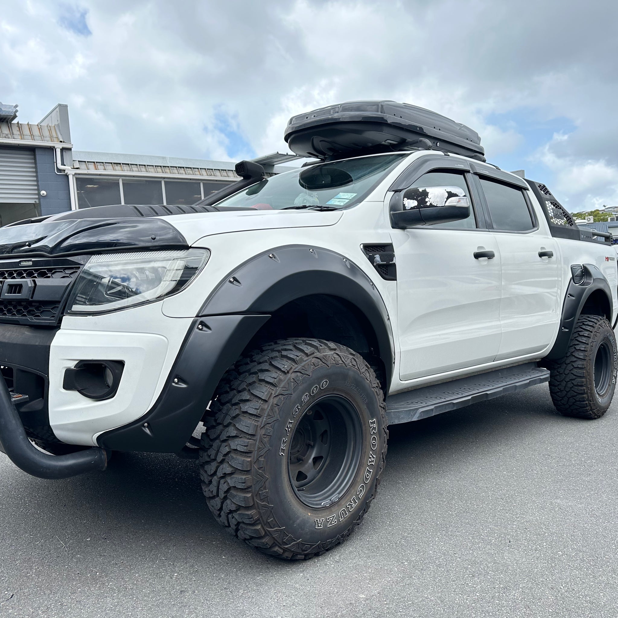 Fender Flare Ford Ranger Px1 2012-2015 Bolt Style Matte Black