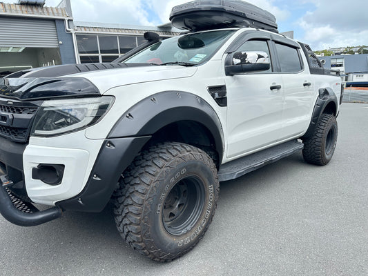 Fender Flare Ford Ranger Px1 2012-2015 Bolt Style Matte Black