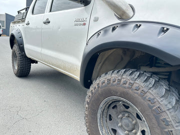 Fender Flare Toyota Hilux Vigo 2012-2015 Bolt Style Matte Black