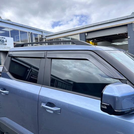 DOOR VISORS/ WINDOW MONSOONS Weather Shields BYD Shark 6