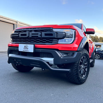 Stainless Steel Nudge bar Ford Ranger 2022+ Raptor Nex Gen Black Q1
