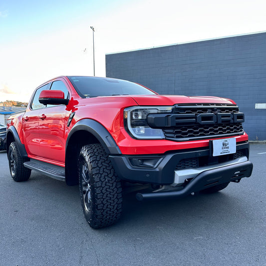Stainless Steel Nudge bar Ford Ranger 2022+ Raptor Nex Gen Black Q1