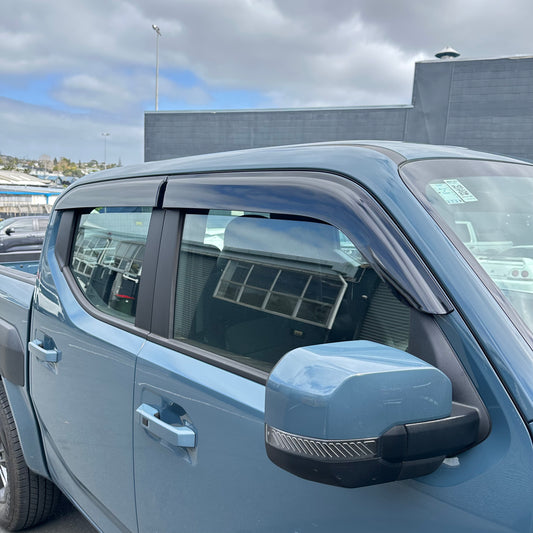 DOOR VISORS/ WINDOW MONSOONS Weather Shields Kia Tasman 2025+