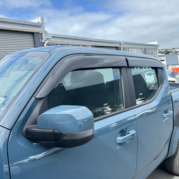 DOOR VISORS/ WINDOW MONSOONS Weather Shields Kia Tasman 2025+