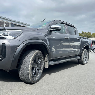 Fender Flare 4-inch Style Toyota Hilux 2021-2024 SR/SR5 Matte Black