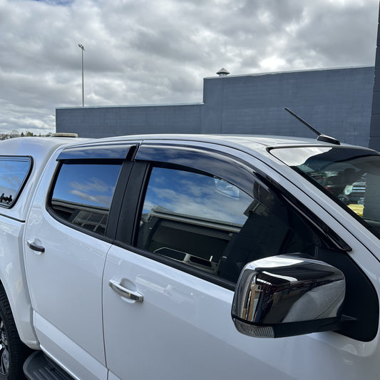 DOOR VISORS/ WINDOW MONSOONS Weather Shields Holden Colorado 2012-2020