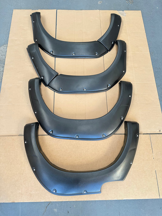 Fender Flare for Toyota Hilux Rocco 2018-2019 Lychee Texture Bolt Style