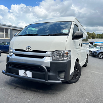 Nudge Bar Toyota Hiace Wide Body 2005-2019 Matte Black