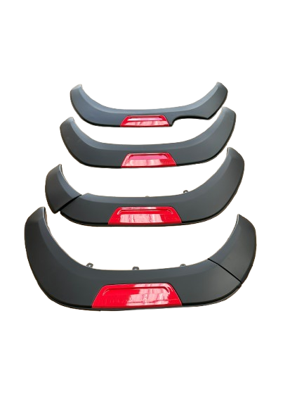 Fender Flare Toyota Hilux 2015-2020 OEM Style with Red layer Surface