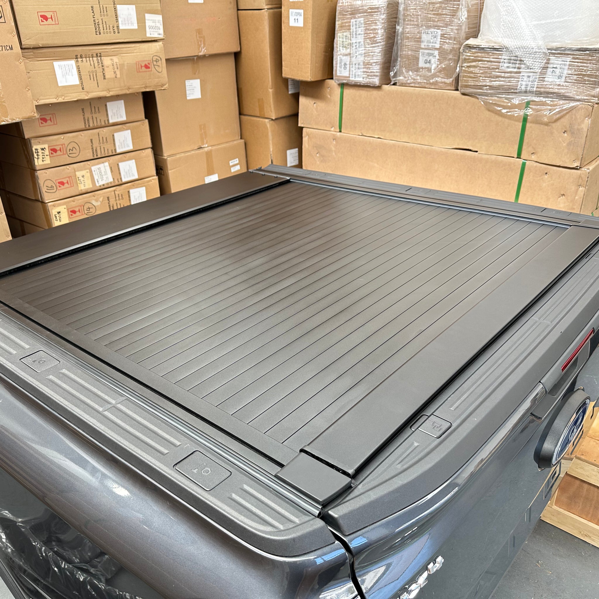 Manual Rolling Shutters/Tonneau Cover for Ford Ranger 2022+ New Ranger Thai Model