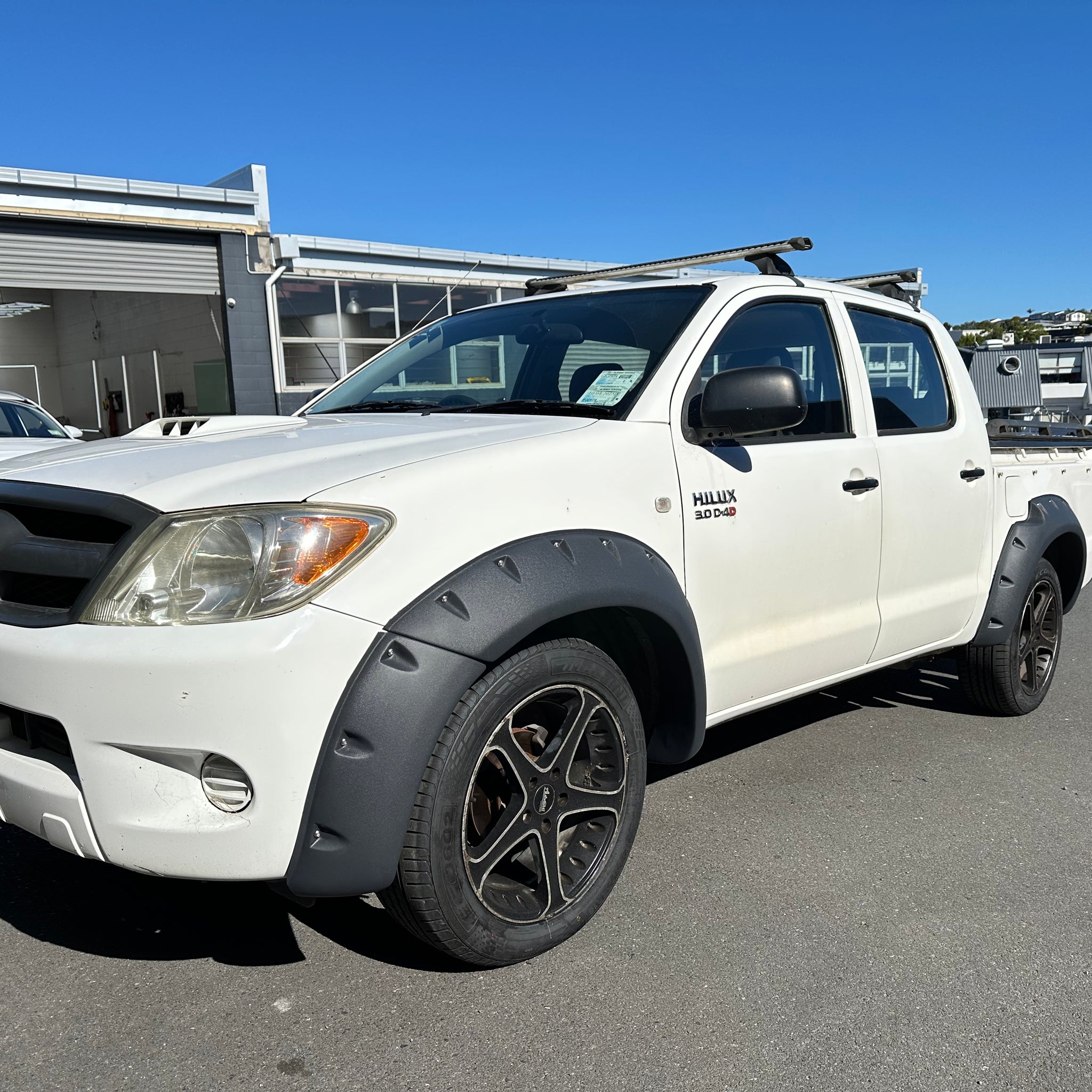 Fender Flare Toyota Hilux Vigo 2012-2015 Bolt Style Textured Black