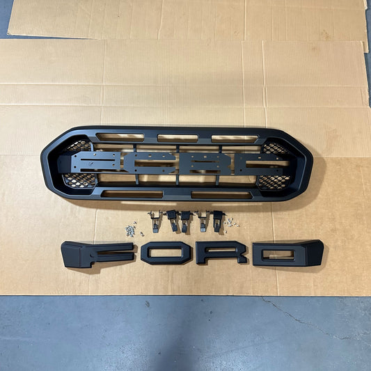 Front Bumper Grille for Ford Ranger PX3 XL/XLT/Sport 2019-2021
