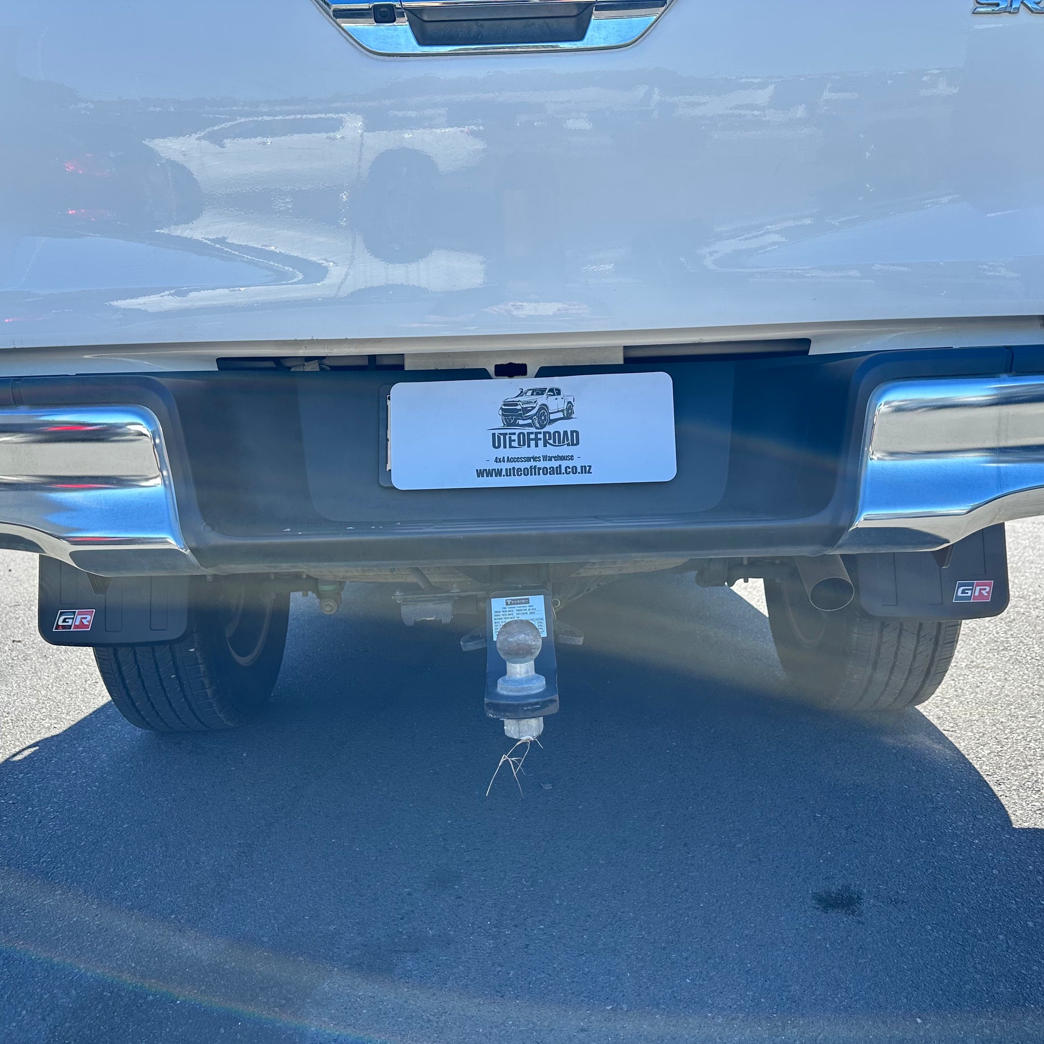 Mudflaps for Toyota Hilux Revo 2015+ Matte Black