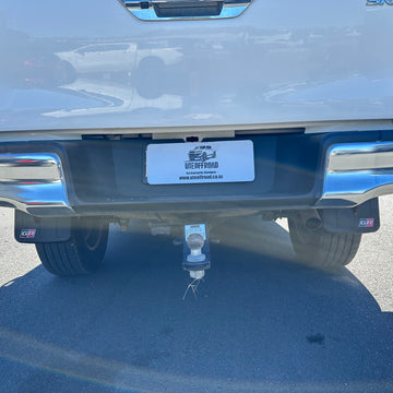 Mudflaps for Toyota Hilux Revo 2015+ Matte Black