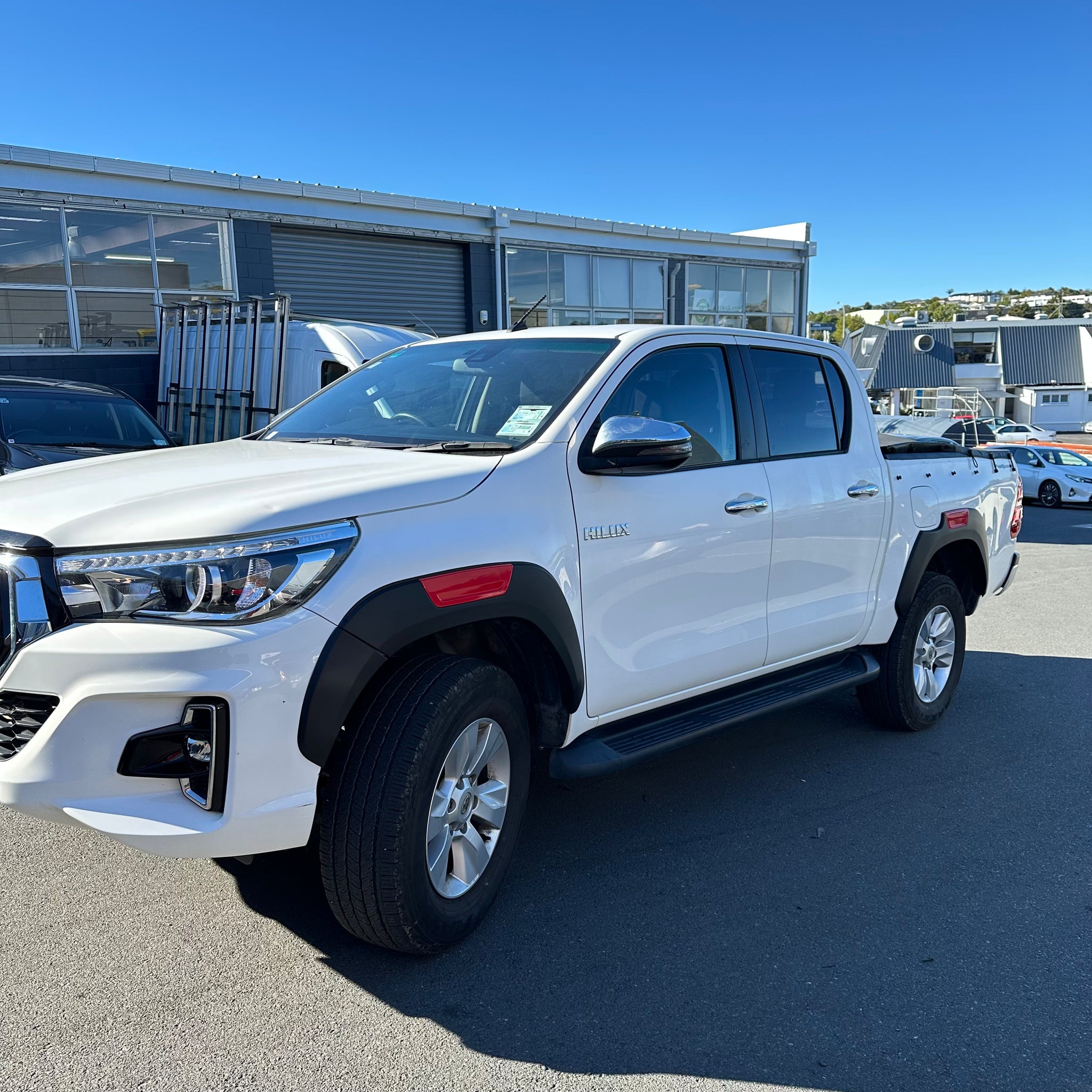 Fender Flare Toyota Hilux  2015-2020 OEM Style with Red layer Surface