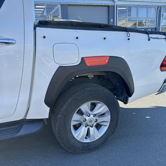 Fender Flare Toyota Hilux  2015-2020 OEM Style with Red layer Surface