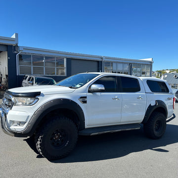 Fender Flare Lychee Texture Bolt Style for Ford Ranger PX2 2016-2018