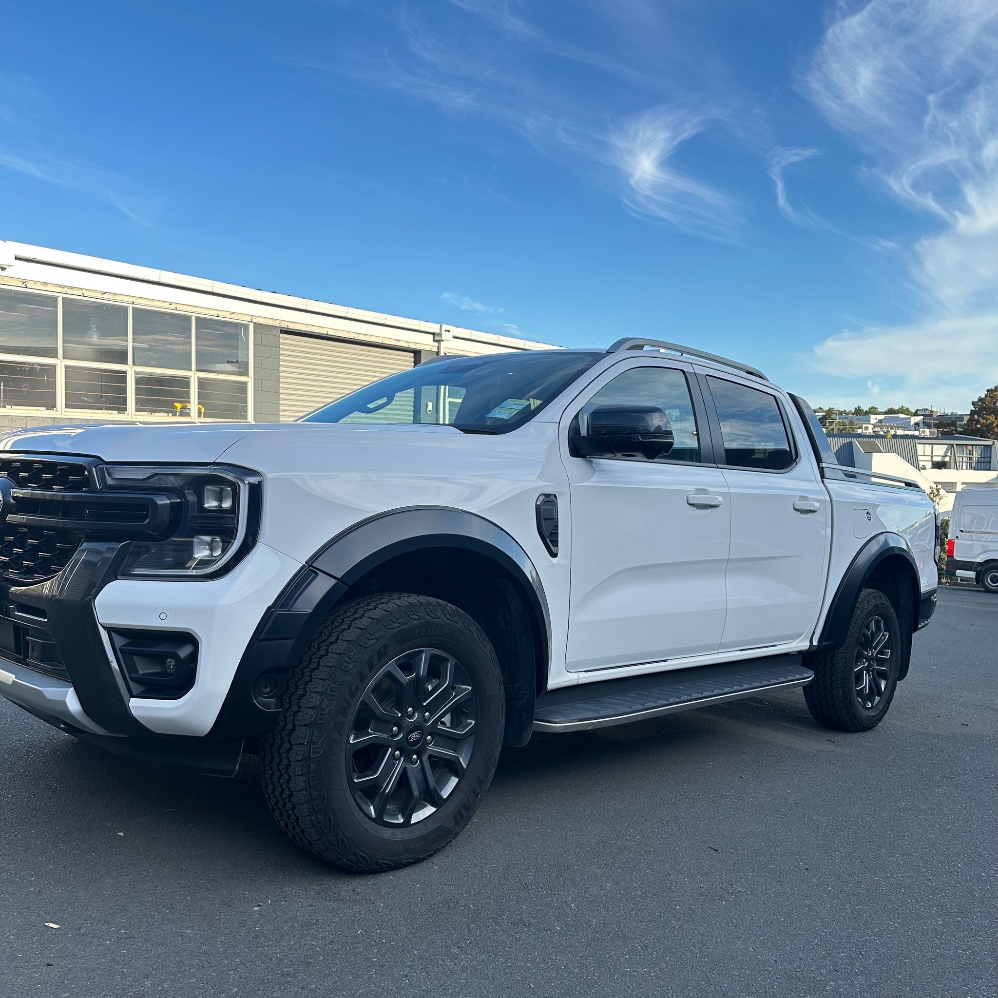Fender Flare Ford Ranger 2022+ New Ranger Wildtrak Smooth Style Matte Black