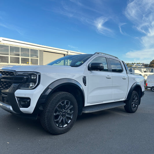 Fender Flare Ford Ranger 2022+ New Ranger Wildtrak Slim Smooth Style Matte Black