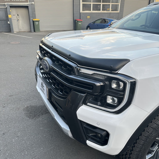 Bonnet Guard Protector Stone Guard Ford Ranger 2022+ PX4 New Ranger Next Gen OEM Matte Black