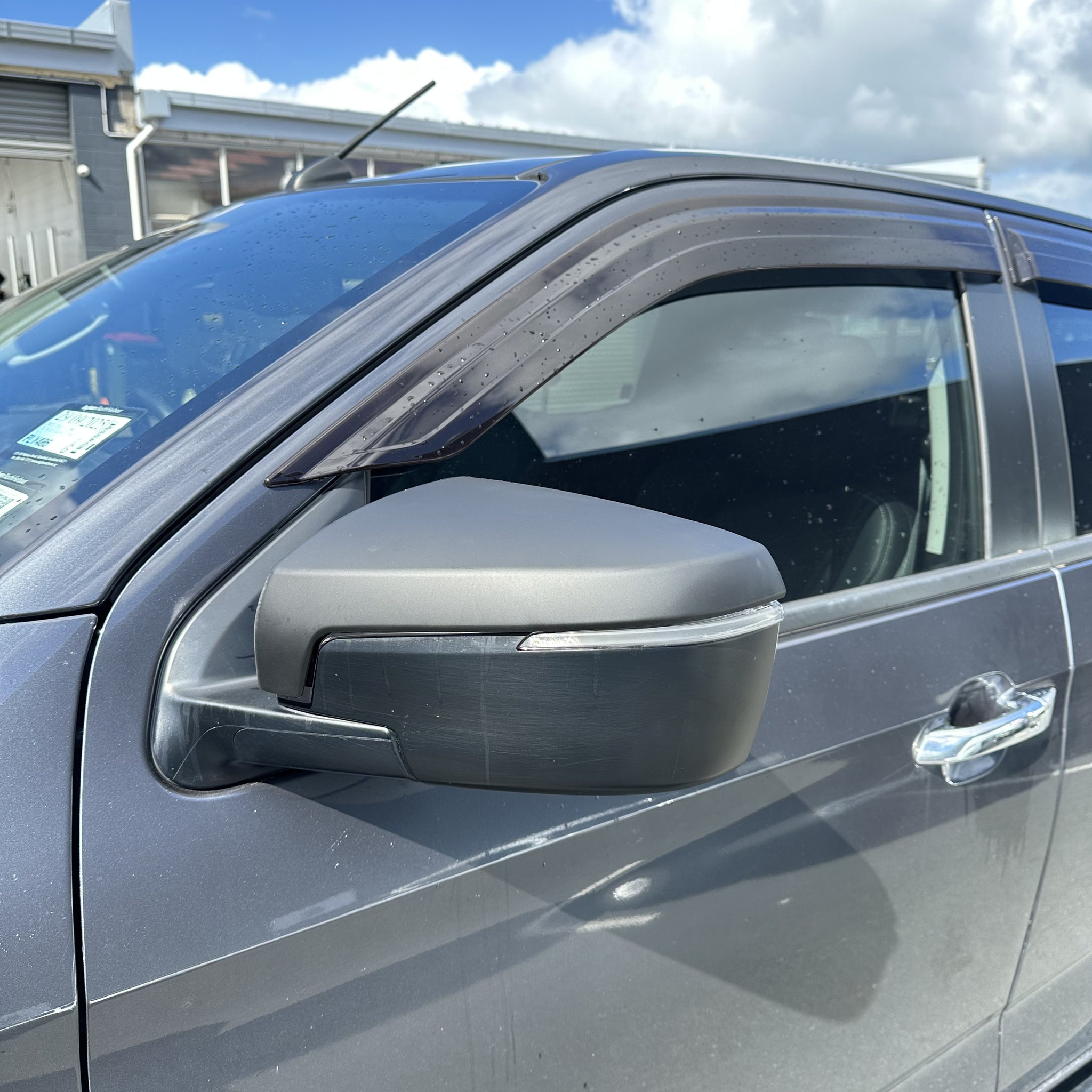 Mirror Covers ISUZU D-Max 2021-2023 Matte Black