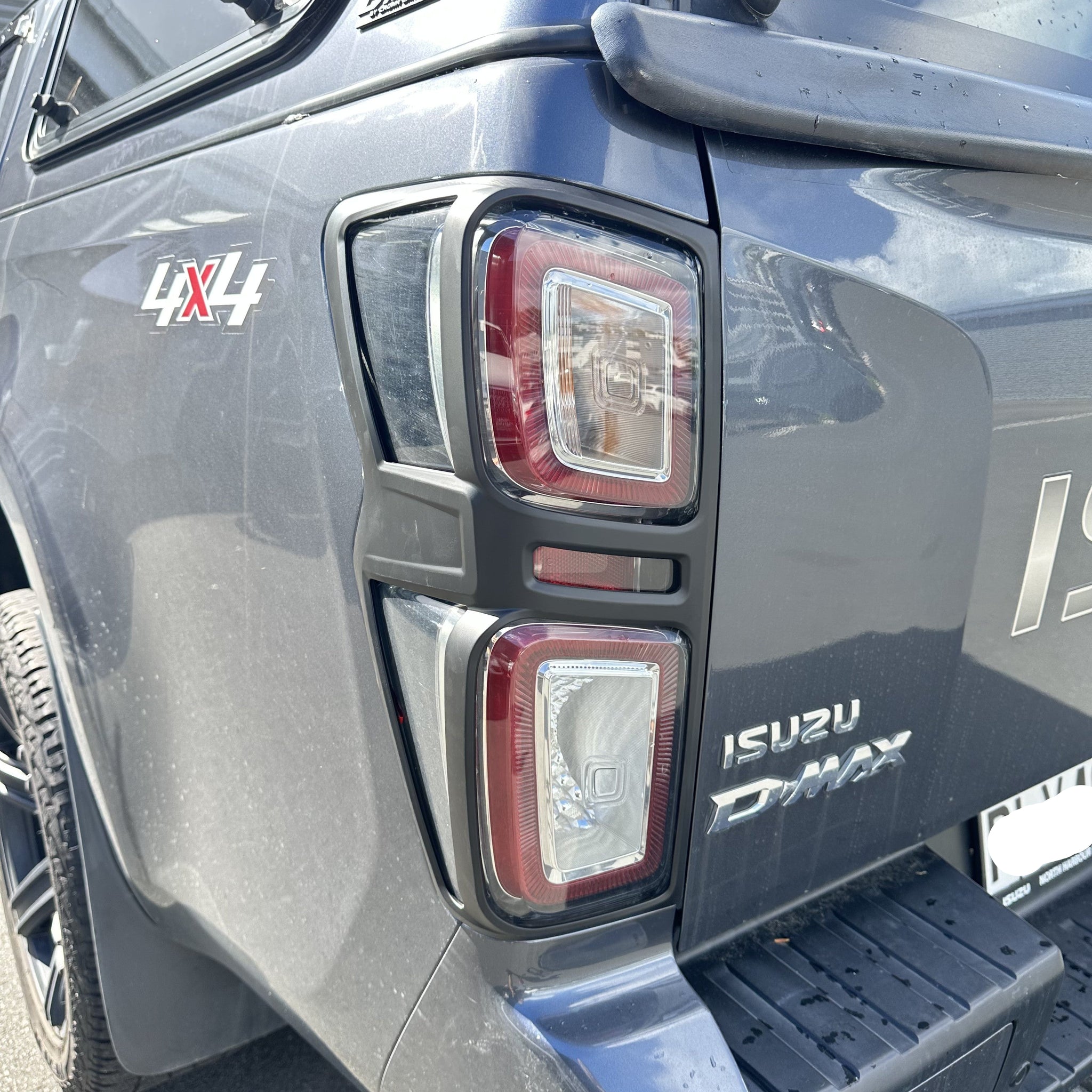 Taillight Covers ISUZU D MAX 2021-2023 Matte Black