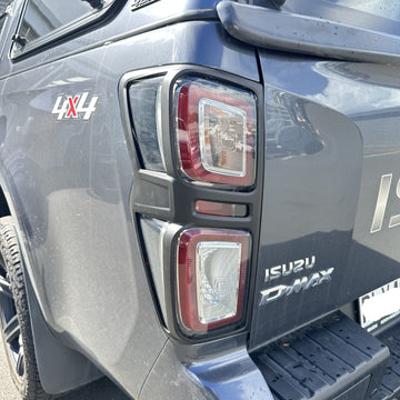 Taillight Covers ISUZU D MAX 2021-2023 Matte Black