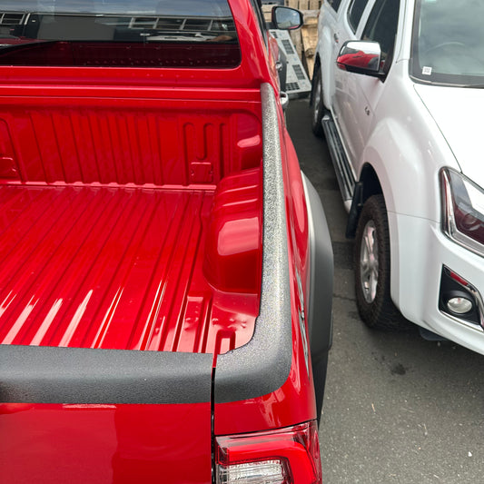 Wellside Tailgate Cap Protector Toyota Hilux 2021+ Matte Black