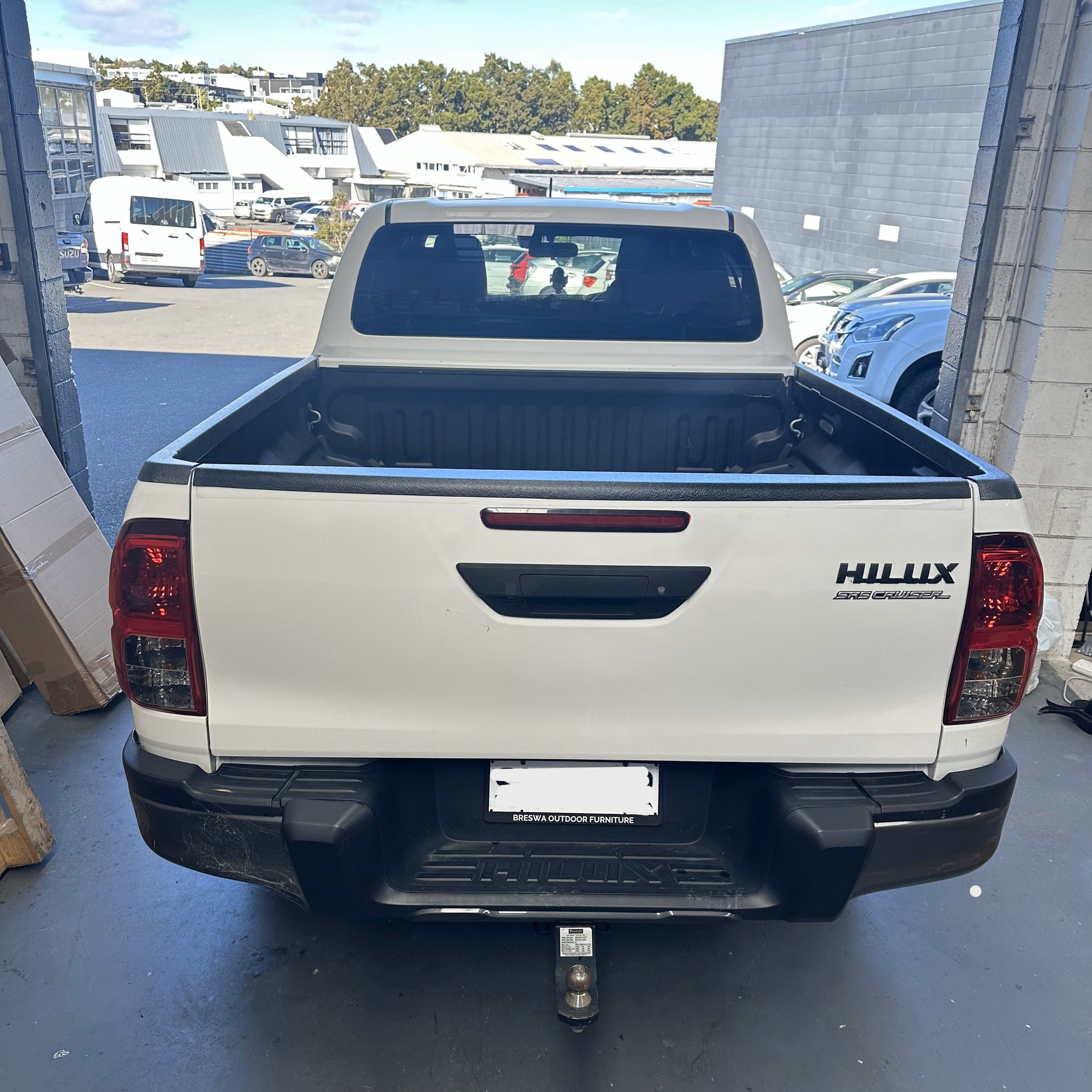 Bedside Rail Covers-3 Piece Set Toyota Hilux 2015-2020 Textured Black