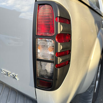 Taillight Covers Nissan Navara D40 2005-2015 Matte Black Thai model/Spain Model