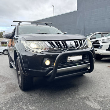 Nudge Bar Mitsubishi Triton/Pajero 2015-2019 Matte Black