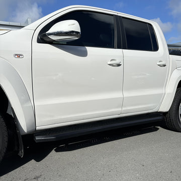 Side Step Running Board Volkswagen Amarok 2010-2023 F3 Black Steel