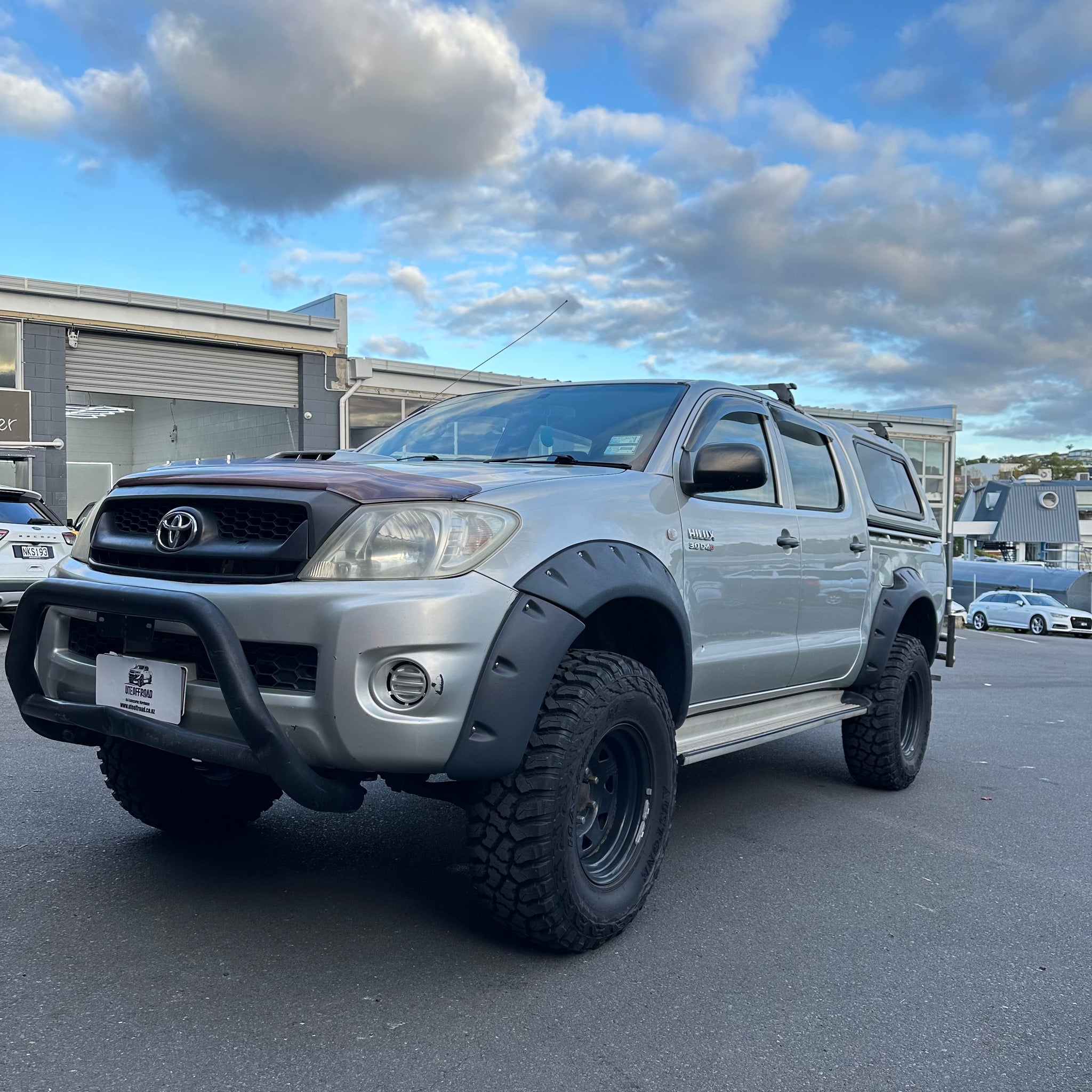 Monster Flare Bolt Style for Toyota Hilux Vigo 2012-2015 Matte Black