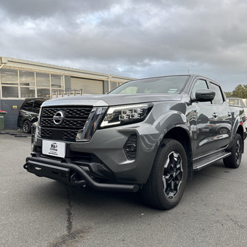 Nudge bar Lower style for Nissan Navara Navara 2021+ Matte Black
