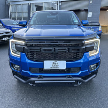 Bonnet Guard Protector Stone Guard Ford Ranger 2022+ New Ranger Matte Black