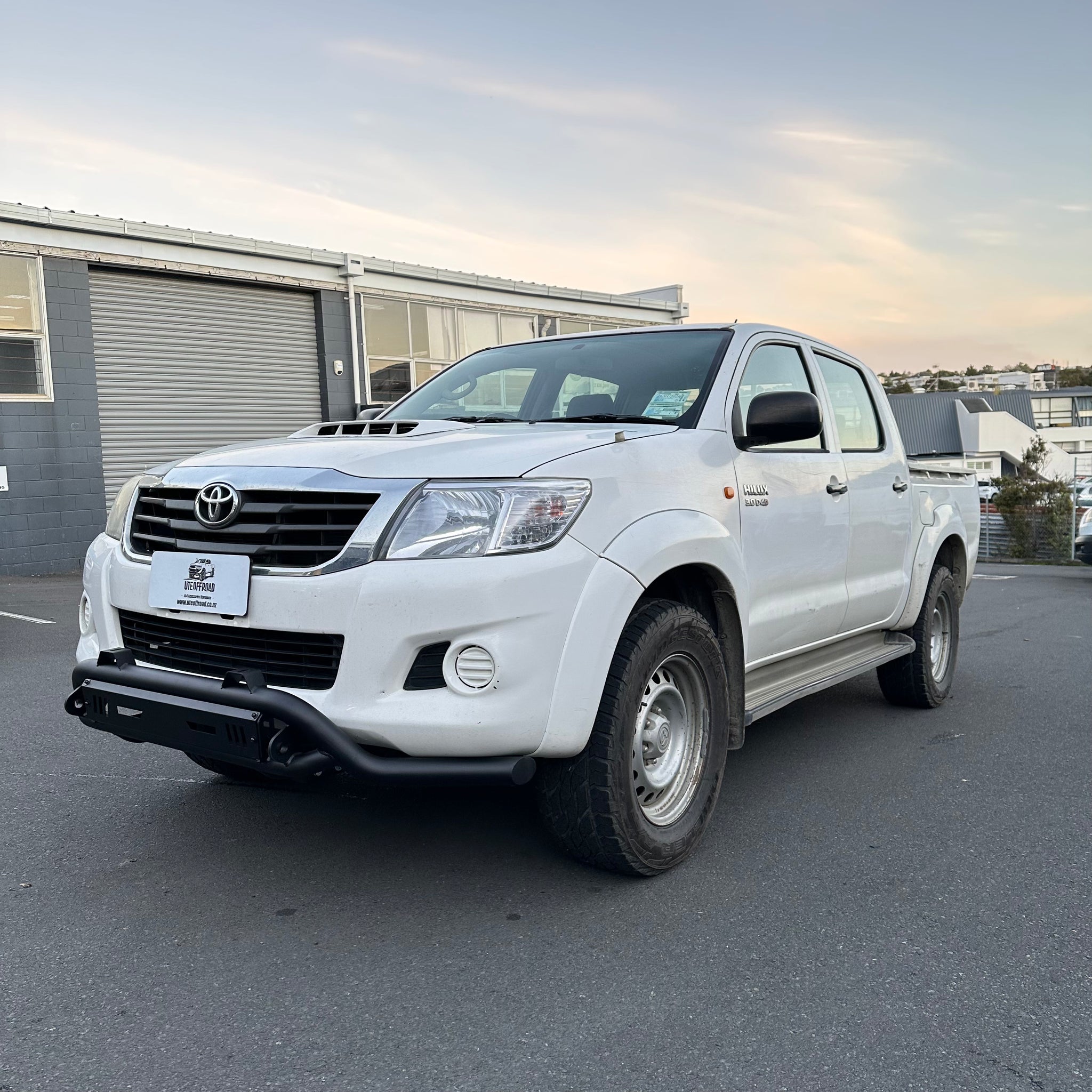 Nudge Bar Lower Style Toyota Hilux Vigo 2005-2015 Black