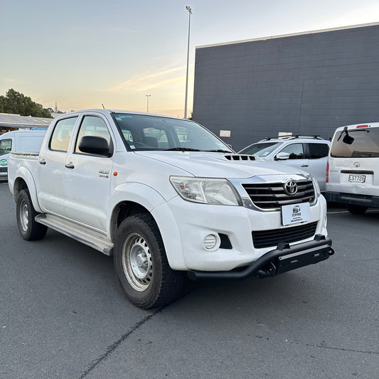 Nudge Bar Lower Style Toyota Hilux Vigo 2005-2015 Black