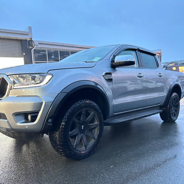 Fender Flare 4-Inch Ford Ranger PX3 2019-2021 Smooth Style with Senor Hole Matte Black